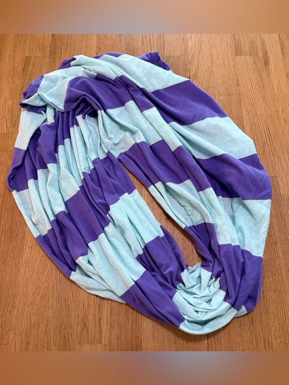 Lululemon ONE SIZE Colorblock Pima Cotton Lyocell Infinity Scarf